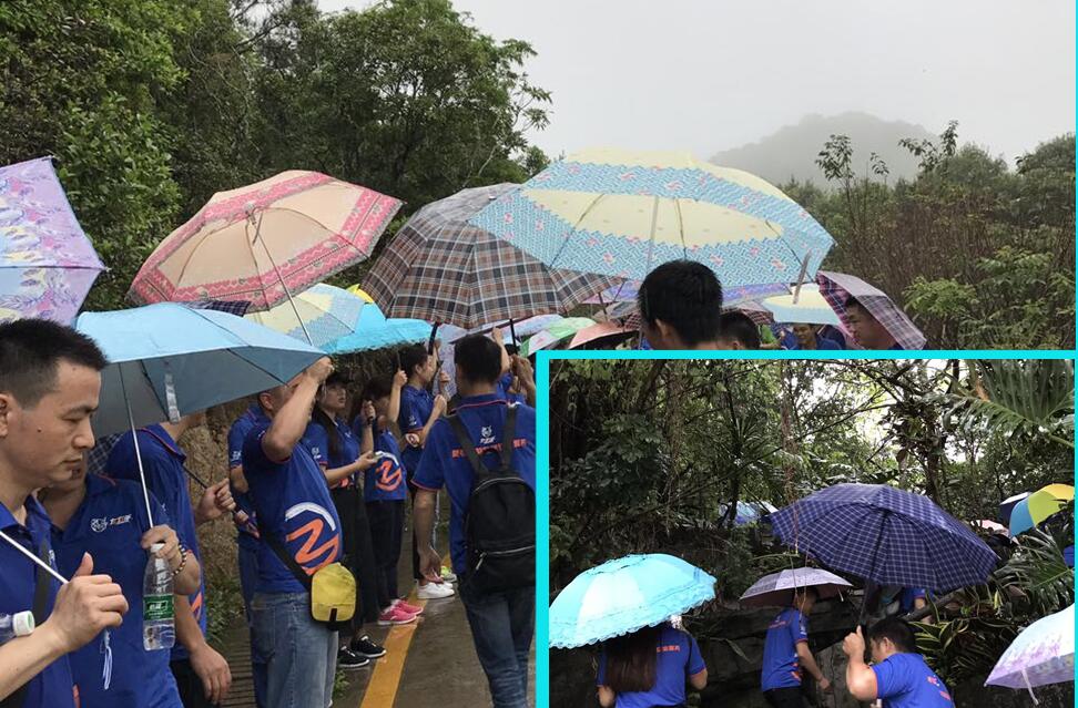 左右手师傅暴雨上山行