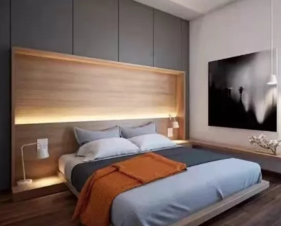 新房房间布置：卧室的福音，比床头柜更好用的设计！