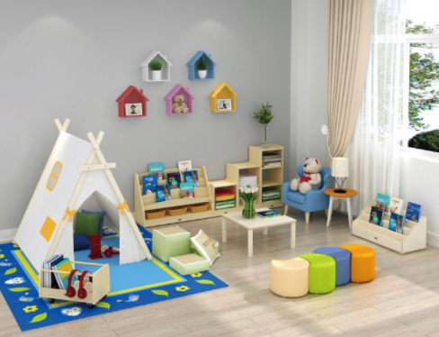 幼儿园装修设计：幼儿园家具应该怎么选择：塑料 or 木质？