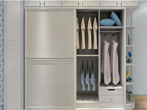 【铝合金衣柜定制】定制衣柜案例分享,效衣柜就该这么设计