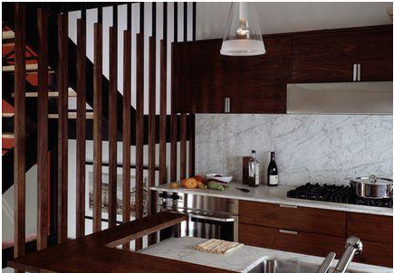 【家庭室内装修风格】家庭装修设计的重要部分-厨房隔断设计