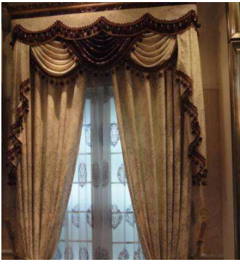 【欧式窗帘图片】怎么窗帘选购，欧式风格如何选窗帘？