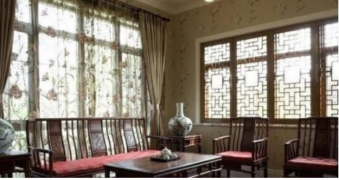 【新中式窗帘】怎么窗帘选购，中式风格窗帘如何搭配？
