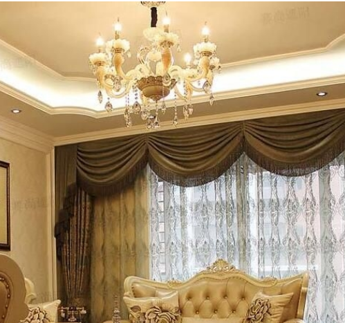 客厅窗帘颜色效果图：如何才能选择好客厅窗帘颜色？